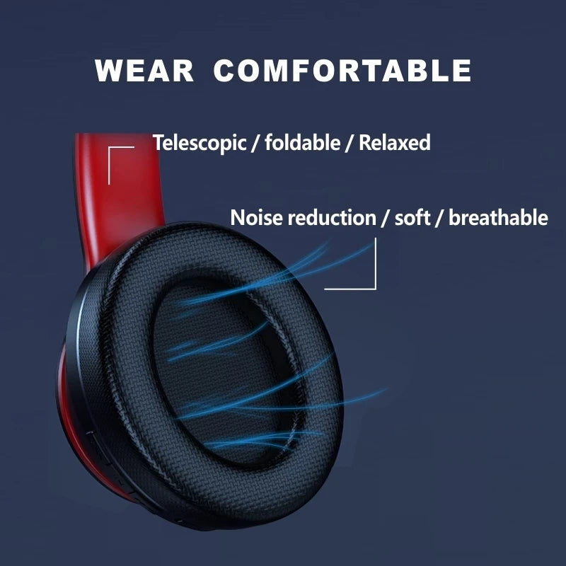 Casque gaming sans fil pliable — image 3