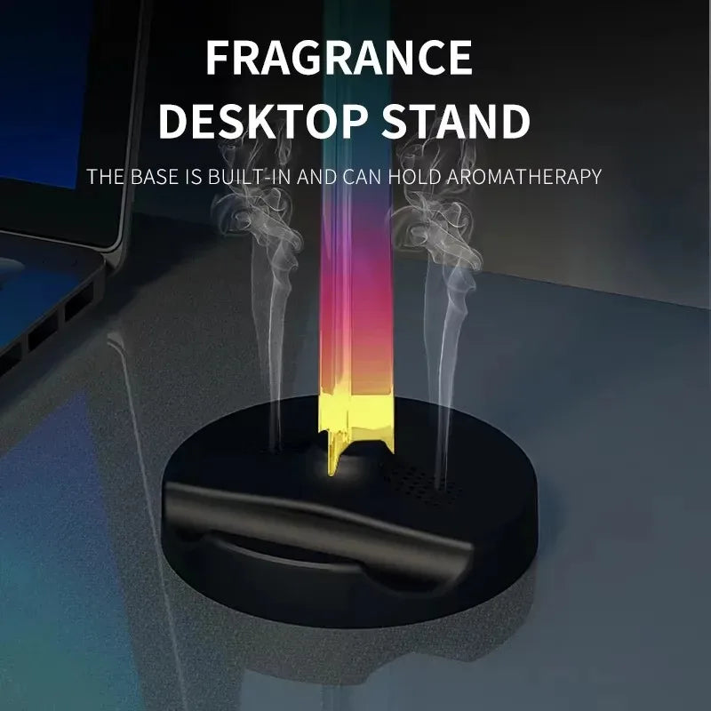 Support Casque Gaming RGB — Hub USB Intégré