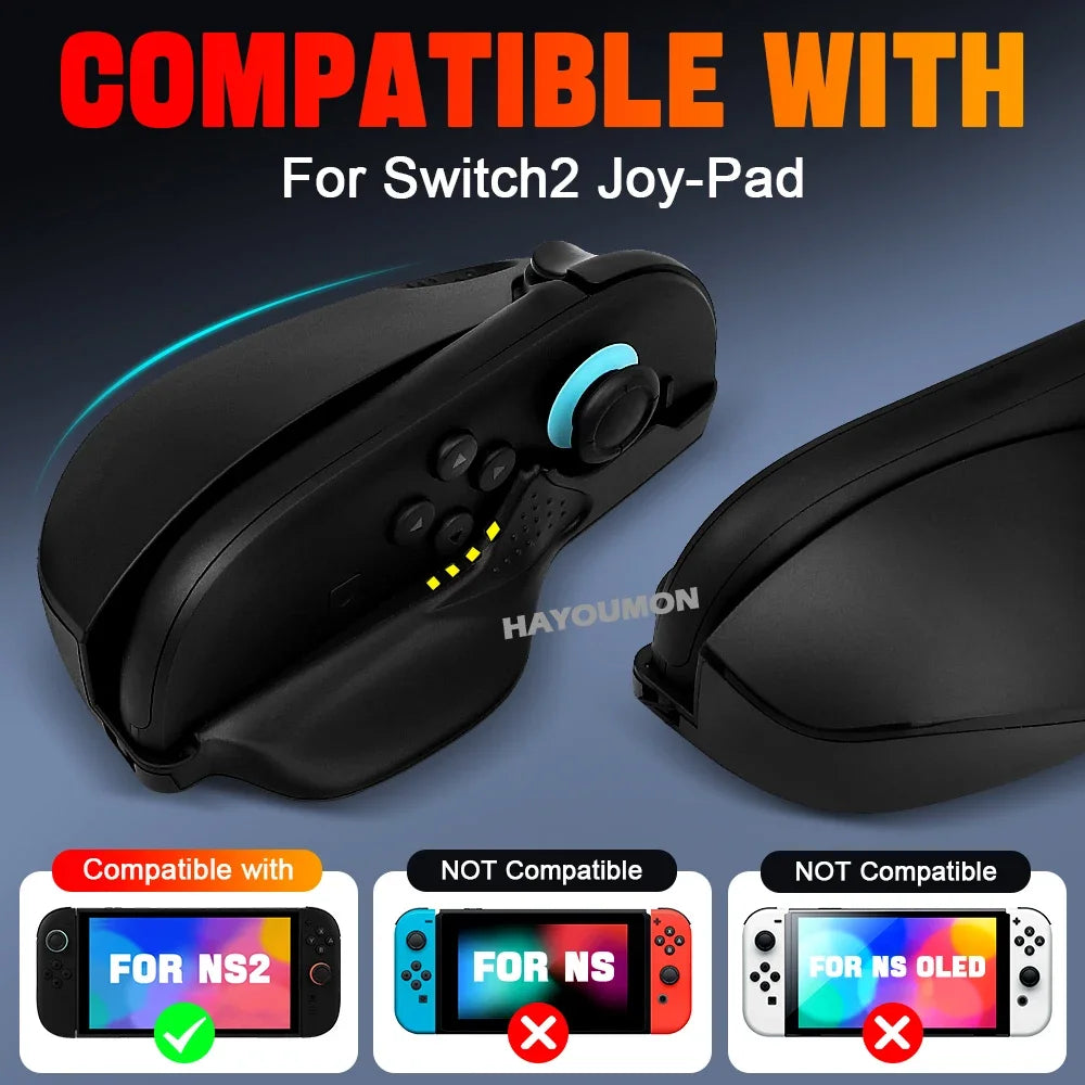 Mini Souris Gaming Ergonomique pour Nintendo Switch 2 — Lot de 2 (Gauche + Droite)