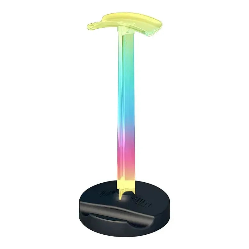 Support Casque Gaming RGB — Hub USB Intégré