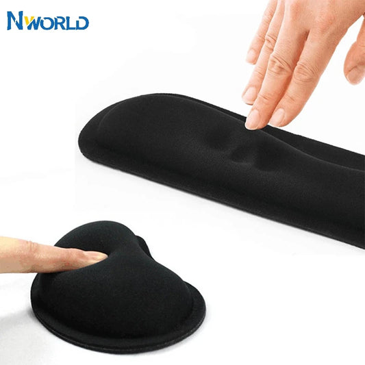 Repose-Poignet Gaming Ergonomique 3D — Gel et Mémoire de Forme
